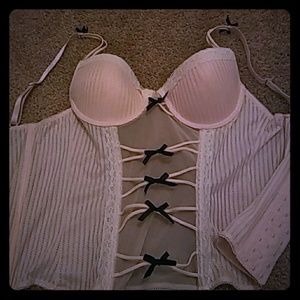 Pink corset 3-hook